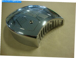 N[p[c rbOhbOI[goCOEMGAN[iJo[W /S[o[bhv[g2004-2011 BIG DOG MOTORCYCLES OEM AIR CLEANER COVER w/ LOGO & LOUVERED PLATE 2004-2011