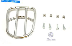 N[p[c n[[HD VbhVROD VRSC VRSCA VRSCD̂߂̃Ỹwr[f[eBN[bObNbN Mutazu Heavy Duty Chrome Luggage Rack for Harley HD V ROD VROD VRSC VRSCA VRSCD