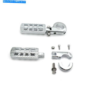 �N���[���p�[�c Sportster 883 1340�pH-D 32mm�������HCNC�x�z��Footpeg P-Clamp Chrome H-D 32mm Highway CNC Dominator Footpeg P-Clamp Chrome For Sportster 883 1340�y���s�A���i�z