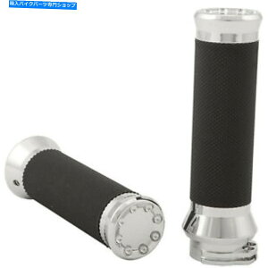 N[p[c n[hhCuObvXbg1982AbvHDfAP[uZbgN HARDDRIVE GRIPS THROTTLE 1982-UP HD DUAL CABLE SET CHROME