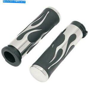 �N���[���p�[�c �h���b�O�X�y�V�����e�B�O���b�v�t���[��08-18 TBW 0630-0613 DRAG SPECIALTIES GRIPS FLAME 08-18 TBW 0630-0613