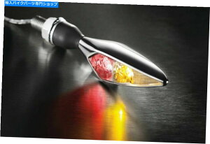 クロームパーツ クレアキンマイクロ菱形マーカーライトクロム Kuryakyn Micro Rhombus Marker Lights Chrome