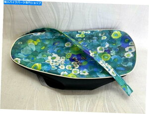 N[p[c z_CT70gC70 ST50 ST70zCgfB[DAXt[V[gJo[N{^B Honda CT70 Trail 70 ST50 ST70 White Lady Dax Flower Seat Cover & Chrome Button.