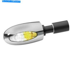 N[p[c NALBL1000}[J[CgzCg/Ao[LEDNAYNHSNGtg2556 Kuryakyn BL1000 Marker Lights White/Amber LED Clear Lens Chrome Hsng Front 2556