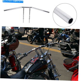 クロームパーツ モーターサイクル1 "Harley Heritage Softail Classic Flstc用Tバーライザーハンドルバー Motorcycle 1" T-Bar Riser Handlebar For Harley Heritage Softail Classic FLSTC