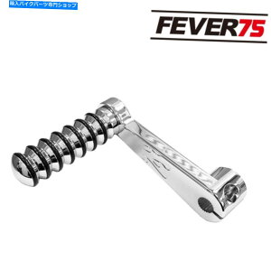 �N���[���p�[�c �n�[���[�S���N�����̂��߂̃V�t�^�[�y�O���t���Ă��鉊�̉΂̂����Ƃ̃V�t�g���o�[ Flame Fire Heel Toe Shift Lever With Shifter Peg For Harley Rubber Chrome�y���s�A���i�z