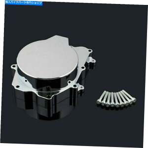 �N���[���p�[�c ���}�nYZF R6 2003-2005 YZF R6S 2006 Chrome US�̂��߂̃X�e�[�^�G���W���J�o�[ Stator Engine Cover For Yamaha YZF R6 2003-2005 YZF R6S 2006 Chrome US�y���s�A���i�z