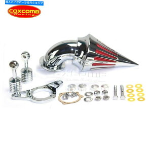 N[p[c n[[c[O[hXg[gOChEFIXpCNR[GAN[i[ێtB^[ For Harley Touring Road Street Glide EFI Spike Cone Air Cleaner Intake Filter