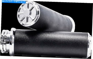�N���[���p�[�c LA-F400-00 - Fusion Grips�A�|�p�I�N���� LA Choppers - LA-F400-00 - Fusion Grips, Artistic Chrome�y���s�A���i�z