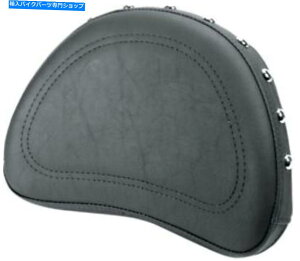 �N���[���p�[�c �T�h�������֊s��`���ꂽChrome Studs 8in x 10in Harley 0513Y Saddlemen Contoured Sissy Bar Pad with Chrome Studs 8in x 10in for Harley 0513Y�y���s�A���i�z