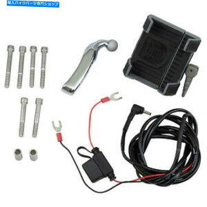 N[p[c [ddbz_[N[y}Eg1997n[[\tgwe[WNVbN Charging Phone Holder Chrome Perch Mount 1997 Harley Softail Heritage Classic