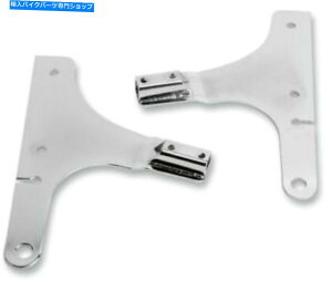 N[p[c Drag SpecialtiesTChv[g - FXSTD - Chrome - 1504-0010 Drag Specialties Side Plates - FXSTD - Chrome - 1504-0010