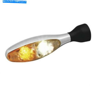 N[p[c N}N[}CN1000tg/^[M - 2530 Kuryakyn By Kellermann Chrome Micro 1000 Front Run/Turn Signal - 2530