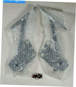 クロームパーツ *新* Honda Goldwing(GL 1800)AM Rear Seat Armレストランブラケット(L&R) *NEW* HONDA Goldwing (GL 1800) AM Add On rear seat arm wrest brackets (L&R)
