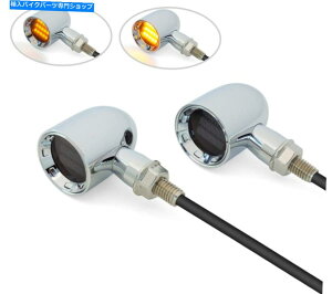 N[p[c ~jLEDoCNCWP[^ - CNCA~ - yA - N Mini LED Motorbike Indicators - CNC Aluminium - PAIR - Chrome