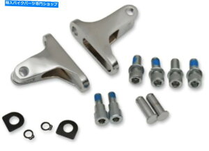 �N���[���p�[�c Drag Specialties���q�t�b�g�y�O�}�E���g - Chrome - Flt Drag Specialties Passenger Footpeg Mount - Chrome - FLT�y���s�A���i�z