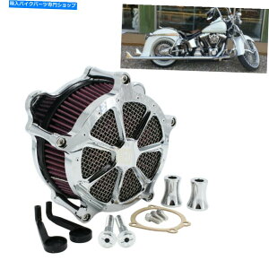 N[p[c Harley Dyna FXS Touring Softail Fatboŷ߂CNCN[GAN[i[ێtB^[ CNC Chrome Air Cleaner Intake Filter For Harley Dyna FXS Touring Softail Fatboy