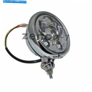N[p[c Chrome 6-1 / 2 "I[goCvWFN^[LEDAZuHID HI / LO Headlight for Harley Chrome 6-1/2" Motorcycle Projector LED Assembly HID Hi/Lo Headlight for Harley