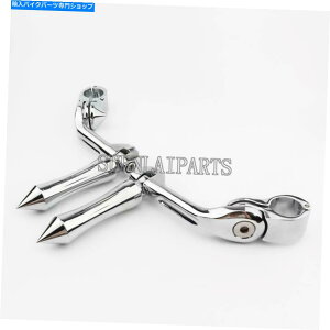 �N���[���p�[�c �n�[���[�_�r�b�h�\���c�[�����O�I�[�g�o�C�̂��߂̃N�����G���W���K�[�h�n�C�E�F�C�t�b�g�y�O Chrome Engine Guard Highway Foot Pegs For Harley Davidson Touring Motorcycle