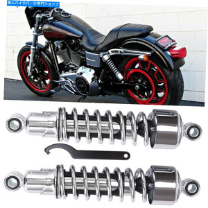 �N���[���p�[�c 1�Z�b�g�N���[�����A�V���b�N11.75 "�n�[���[XL Sportster FXR�X�[�p�[�O���C�h�A�C����883 1 Set Chrome Rear Shocks 11.75" for Harley XL Sportster FXR Super Glide Iron 883