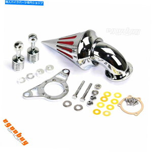 N[p[c Harley Softail FXST Touring Flht Flhr̂߂̃NXpCNێCN[i[tB^[ Chrome Spike Intake Air Cleaner Filter For Harley Softail FXST Touring FLHT FLHR