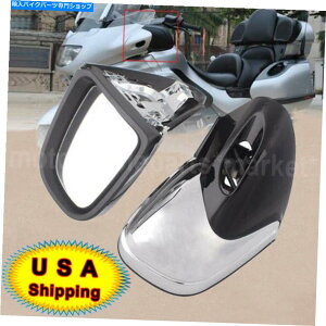 N[p[c BMW K1200 LT 1200 K M 19 199-2008pI[goCyAN[Ar[TCh~[ Motorcycle Pair Chrome Rearview Side Mirror For BMW K1200 LT 1200 K M 1999-2008