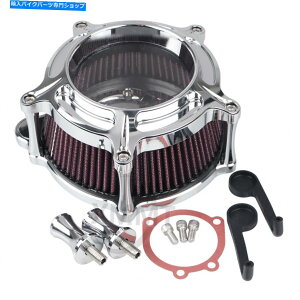 N[p[c n[[[hLOJX^FLHRS FLHR̂߂̃[^[N[GAN[i[zCtB^[ Motor Chrome Air Cleaner Intake Filter For Harley Road King Custom FLHRS FLHR