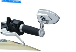N[p[c Kuryakyn 1958t@go[Gh~[AN[1 "܂7/8"nho[ Kuryakyn 1958 Phantom Bar End Mirrors, Chrome 1h or 7/8h Handlebars