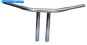 N[p[c Ultima Chrome 1-1 / 4 "DIAB10"قƂǂ̃n[[f̂߂To[߂1982N Ultima Chrome 1-1/4" Dia. 10" Pull Back T-Bars for Most Harley Models 1982-Later