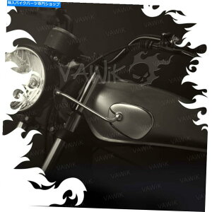 N[p[c VAWIK~[X^XNGAN[wbhvTCh}EgFITS FITS FITS BMW R51 / 2 R51 / 3 VAWiK mirrors Stan square chrome headlamp side mount fits early BMW R51/2 R51/3