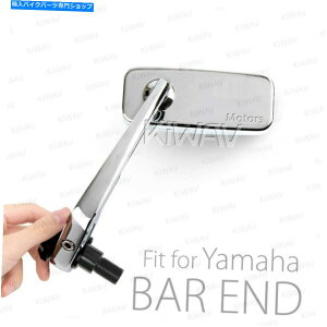 N[p[c nho[Gh~[CRADICHBN[XNGACNCtBbg}nFZ-07 FZ-09 Handlebar end mirrors ClassicHB chrome square convex CNC fits Yamaha FZ-07 FZ-09