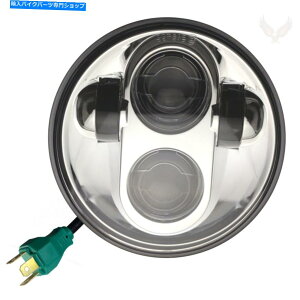 N[p[c C[OCg5 3/4 "I[goCN[vWFN^[LEDCgwbhCg Eagle Lights 5 3/4" Motorcycle Chrome Projector LED Light Headlight