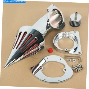 N[p[c vulcan 800 / VN800A 1995ւ̃A~NXpCNGAN[i[Lbg Aluminum Chrome Spike Air Cleaner Kit For Kawasaki Vulcan 800 / VN800A 1995 -UP