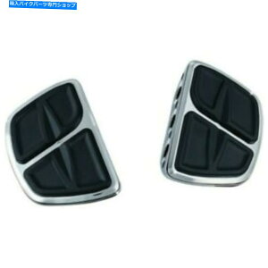 N[p[c NCL7611NxA_v^[Ȃ̃~j{[h Kuryakyn 7611 Chrome Kinetic Floorboards Mini Boards without Adapter