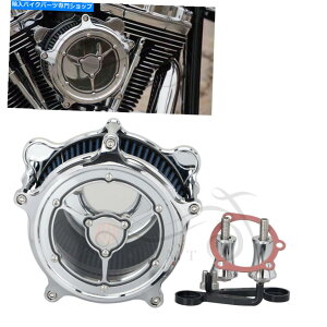 N[p[c Harley Dyna Electra Glide Road KingpN[GAN[i[zCtB^[Lbg Chrome Air Cleaner Intake Filter Kit For Harley Dyna Electra Glide Road King