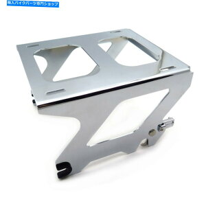 �N���[���p�[�c 2018-2020 F�̂��߂̃N�����z�[���t�@�[�X�g�f�U�C���̎��O���\�ȃc�A�[�p�b�N�ו����t�����b�N Chrome Holdfast-design Detachable Tour Pak Luggage Mounting Rack For 2018-2020 F�y���s�A��