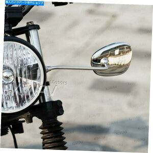 N[p[c Kiwav Mirrors Stan Square Chrome Headlamp Side MountBMW R50 / 5 R60 / 5 KiWAV mirrors Stan square chrome headlamp side mount fits early BMW R50/5 R60/5
