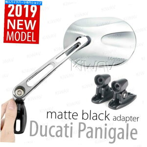 N[p[c ~[NX^[NXNGAubNx[XDUCATI 899 959 1199 1299pjQ[ Mirrors chrome STARK square black base fits Ducati 899 959 1199 1299 Panigale 