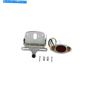 �N���[���p�[�c V-Twin MFG Chrome Oval LED Taillight W /�����^�A���o�[�^�[���M�� - 33-0380 V-Twin Mfg Chrome Oval LED Taillight w/Integrated Amber Turn Signals - 33-0380�y���s�A���i�z