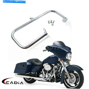 N[p[c Harley Touring Fltrx Flht Flht Flh̃I[goCNbVo[̂߂̃NGWK[h Chrome Engine Guard For Harley Touring FLHR FLTRX FLHT FLH Motorcycle Crash Bar