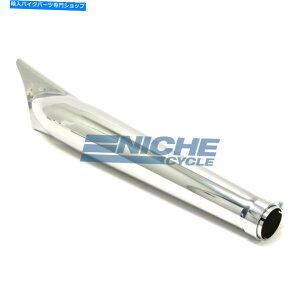 N[p[c 25 "Megaladon Chrome Shark Tail Muffer Right Side Fishtail Chrome 1.75" 25" Megaladon Chrome Shark Tail Muffer Right Side Fishtail Chrome 1.75"