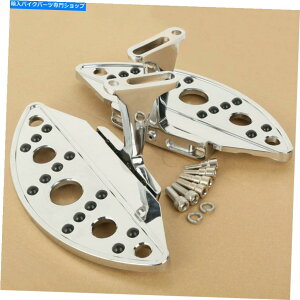 N[p[c Harley Electra Glide Road King TCMT̂߂̃NtA{[h̑uPbgtBbg Chrome Floor Board Footboard Bracket Fit For Harley Electra Glide Road King TCMT