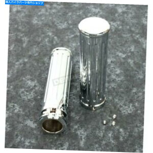 N[p[c v1atX^CN[rbgObv - 500560 Pro-One Grooved Style Chrome Billet Grips - 500560