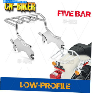 �N���[���p�[�c 18+�n�[���[�X�|�[�c�O���C�h�჉�C�_�[S�̂��߂̃N�����z�[���h�t�@�[�X�g���A2�A�b�v�ו����b�N Chrome Holdfast Rear Two-Up Luggage Rack For 18+ Harley Sport Glide Low Rider S�y���s�A���i