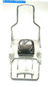 N[p[c WSAYSNCbN[XN??[Sissy BarƉוbNB085DM6V1 WSAYS Quick Release Chrome Sissy Bar and Luggage Rack B085DM6V1