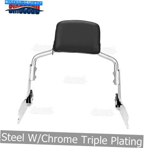 �N���[���p�[�c Harley Breakout FXSB 2013-2017�p�N���[�����q�̔w�������Sissy Bar Rights Chrome Passenger Backrests Sissy Bar Upright For Harley Breakout FXSB 2013-2017�y���s�A���i�z