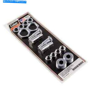 N[p[c Rj[2213-16NXvOt@[tH[NbJ[s{bgX^bhƃibcLbgn[[tXg Colony #2213-16 Chrome Springer Fork Rocker Pivot Stud and Nut Kit Harley FLSTS
