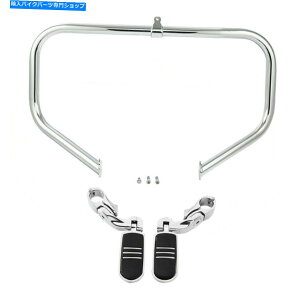 �N���[���p�[�c Chrome�������H�G���W���K�[�h�N���b�V���o�[�t�b�g�y�O�̓n�[���[�c�[�����O2009-2021�̂��߂̃t�B�b�g Chrome Highway Engine Guard Crash Bar Foot Pegs Fit For Harley Touring 2009-2021�y���s�A��