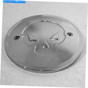 クロームパーツ RFカスタム部品Chrome Skull Derbyカバーすべての08-UP Victory Models RF-3603C RF Custom Parts Chrome Skull Derby Cover for ALL 08-up Victory Models RF-3603C