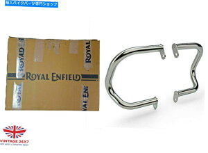 N[p[c CGtB[hGT Continental 650RpNgGWK[hN|tBbg Genuine Royal Enfield GT Continental 650 Compact Engine Guard Chrome|Fit For